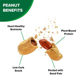 Hampton Farms - USA Grown All-Natural - Fancy Roasted In-Shell Salted Peanuts - 5 lb. Bag