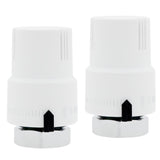 VANCOCO 2pcs M30×1.5 mm Radiator Thermostat Valve Heads, Thermostatic Radiator Valve Heads for Home Office Heating Systems, TRV