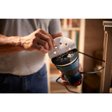 BOSCH ROS20VSC Palm Sander with Vacuum Dust Collector, 2.5 Amp 5 Inch Corded Variable Speed Random Orbital Sander, Polisher Kit with Soft Carrying Bag