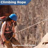 3/8 Inch 120ft Double Braided Polyester Arborist Rope, Heavy Duty Nylon Rope for Anchor, Tree Work, Cargo, Pulling, Sailing(ArmyGreen)