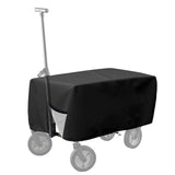 Outdoor Folding Wagon Cover 600D Oxford Cloth Protective Cover Waterproof Garden Wagon Cart Cover Heavy-Duty Dustproof Covers for Collapsible Wagon Carts (97*56*51cm/38 x 22 x 20 inch)
