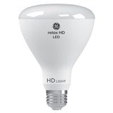 GE Relax LED Light Bulb, 65 Watt, Soft White, BR30 Indoor Floodlight (4 Pack)