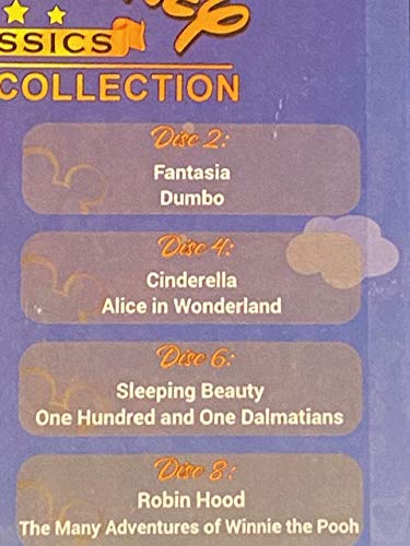 WALT DISNEY CLASSICS ANIMATION COLLECTION: 24 DISNEY GREATEST