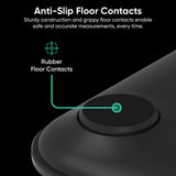 Wyze Scale Ultra, Smart Scale with 4.3" Color Display, Digital Bathroom Scale for Body Weight BMI Muscle Mass Composition, Wi-Fi & Bluetooth Body Fat Scale with Heart Rate- White