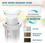 APEC Water Systems ULTIMATE Series US Made Stage 1, 2 & 3 Replacement Filter For Undersink System(FILTER-SET)