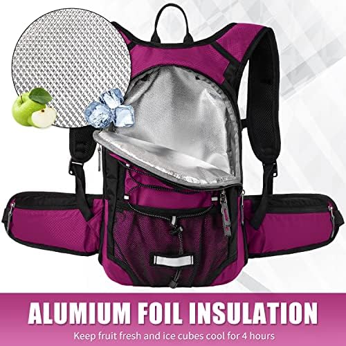 Hydration Pack Hiking Water Backpack - Miracol Insulated Water Bag with 2L Bladder