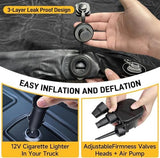 Umbrauto Air Mattress for 5.5-5.8 ft Full-Size Short Truck Beds, Inflatable Truck Tent Airbed with Pump, Pickup Camper Air Bed for Camping