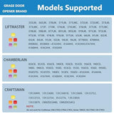 Universal Garage Door Opener Keypad for Liftmaster Chamberlain Craftsman Wayne Dalton Openers Produced since 1993, Wireless Keypad Keyless Entry, Replaces 877/878MAX 377/977/877/66LM,Safe Security+2.0