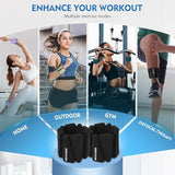 Wrist Ankle Weights Set of 2(1 lb/2 lbs Each) Adjustable Weights Training Intensity for Strength Training Walking Running Yoga Pilates Jogging for Women Men