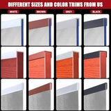 Rubber Edge Trim, 1/4" Self Adhesive Flexible U Channel Edge Protecter for Sheet Metal, Glass, Flexiglass and Plywood, Fit for 7/32"-9/32" Width Edge, Black Color, 20Ft, EPDM Material