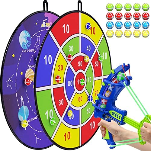 BooTaa 29" Large Dart Board for Kids, Kids Dart Board with Sticky Balls, Boys Toys, Indoor/Sport Outdoor Fun Party Play Game Toys, Birthday Gifts for 3 4 5 6 7 8 9 10 11 12 Year Old Boys Girls