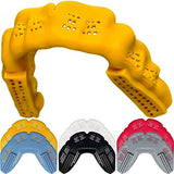 Bulletproof: World’s Thinnest Most Breathable Mouthguard is 3X Stronger! MMA Football Basketball Hockey Lacrosse Rugby BJJ Boxing Sports Mouth Guard Grinding Teeth. Men Women Adult Youth Kids Braces