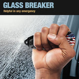 Patriotic Legal Pocket Knife Bald Eagle - 2.95” Serrated Sharp Blade - Small Tactical Knives with US American Flag for Men Dad - Best Folding Tool - Gifts for Him - Mens Birthday Gift Ideas 6680 E