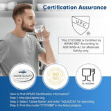 PUREPLUS 5 Micron 10" x 4.5" Whole House CTO Coconut Shell Activated Carbon Water Filter Replacement Cartridge for Dupont WFHDC8001, CB-BB-10, GE FXHTC, GXWH40L, GXWH35F, GNWH38S, CTO10BB, 2PACK