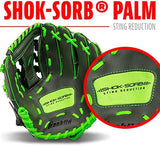Franklin Sports Youth Teeball Gloves - Shok Sorb Kids Baseball + Teeball Mitt - Boys + Girls Fielders Gloves for Teeball, Baseball + Softball - 10.5" Inch Glove - Multiple Colors