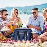 Maelstrom Soft Cooler Bag,Collapsible Soft Sided Cooler,24/30/60/75 Cans Beach Cooler,Ice Chest,Large Leakproof Camping Cooler,Portable Travel Cooler for Grocery Shopping,Camping,Road Trips