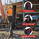 WORKPRO Cabinet Jack Support Pole, 54-114 Inches Steel Telescopic Quick Support Rod Adjustable 3rd Hand Support System with 154 lbs Capacity for Cabinet Jack, Drywall Jack& Cargo Bars, 4-Pack