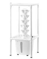 VEVOR Hydroponic Growing System with Grow Light, 30 Pods Vertical 6 Tiers Hydroponic Tower, Home Hydronic Garden with Water Pump, Plants Germination Kit for Indoor Herbs, Fruits and Vegetables