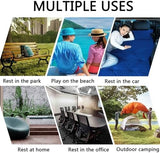 Inflatable Car Air Mattress Back Seat Bed,Thickened Car Travel Camping Air Mattress with Air Pump,Blow Up Bed Portable Car Sleeping Mattress for Car Universal SUV