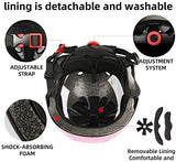 Kids Bike Helmet,Toddler Skateboard Helmets for Ages 2-3-5-8-14 Years Boys Girls，Adjustable Multi-Sport Bicycle Skateboarding Football Roller Skating Scooter Rollerblade Balance Bike Helmet