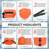 MARCHWAY Floating Waterproof Dry Bag Backpack 5L/10L/20L/30L/40L, Roll Top Sack Keeps Gear Dry for Kayaking, Rafting, Boating, Swimming, Camping, Hiking, Beach, Fishing