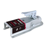 2" Straight Trailer Coupler (Ball 2", Channel 2-1/2" 3500LBS) Finish Zinc