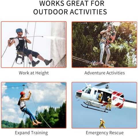 NewDoar Fixed Plate Micro Pulley,28KN CE Certified General Purpose Small Aluminum Rope Pulleys for Climbing/Aloft Work/Rappelling/Rescue Etc