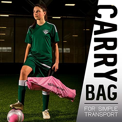 Franklin Sports Blackhawk Backyard Soccer Goal - Portable Pop Up Soccer Nets - Youth + Adult Folding Indoor + Outdoor Goals - Multiple Sizes + Colors - Perfect for Games + Practice