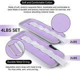 Ankle Weights A Pair of 1/2/3/4/6/8/10/12/20 LBS Wrist Leg Arm Weights for Women Men kids child with Adjustable Straps, Strength weighted for Physical Therapy Running Walking Fitness Gym Workout