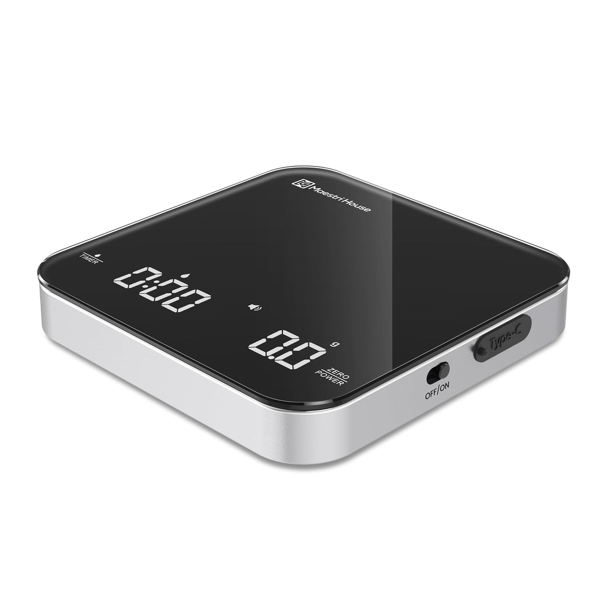 Maestri House S2 Espresso Coffee Scale with Timer 0.1g Precision Shot Scale