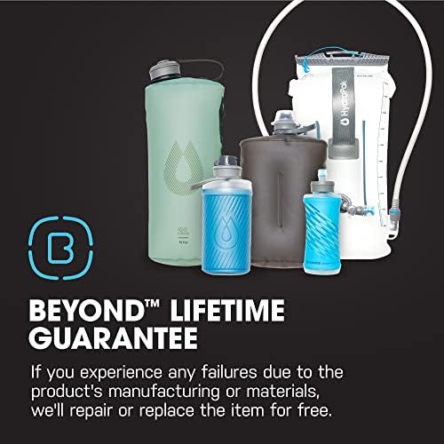 HydraPak Water Reservoir (1.5L, 2L, 3L) - Hydration Bladder Fits Most Backpacks – High-Flow Bite Valve, Leak Proof, Fully Reversible, and Dishwasher Safe