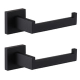 KOKOSIRI Black Toilet Paper Holders Bathroom Toilet Paper Roll Holder SUS304 Stainless Steel Contemporary Wall Mounted, 2 Pack, B2003BK-P2