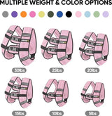 APEXUP Weighted Vest with 5lbs/10lbs/15lbs/20lbs/25lbs/30lbs Weights and Reflective Stripe, Weight Vest Men Women for Workout, Strength Training, Running