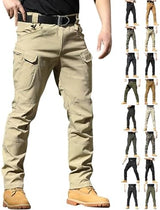 Tactical Pants for Men Water Resistant Hiking Cargo Pants Multi Pockets Stretch Waterproof Quick Dry Work Pants