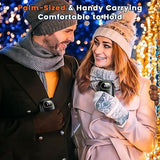 Hand Warmers Rechargeable, 14000mAh Electric Hand Warmer 2 Pack Dual-Sided Heating 17Hrs Warmth Max 131℉ USB-C Portable Pocket Heater for Raynauds, Hunting, Golf, Camping