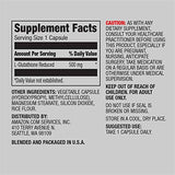 Amazon Elements Glutathione, Vegan, 500mg per Serving, 60 Capsules