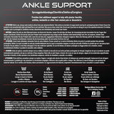 Sleeve Stars Ankle Brace for Women & Men, Ankle Wrap for Sprain, Compression Sleeve for Plantar Fasciitis Relief, Easy Customizable Support: w/ Removable Strap (Single/M:10"-12"/Dark Brown)