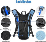 Zavothy Hydration Backpack with 2L Hydration Bladder Water Backpack for Hiking Hydration Pack for Running Cycling Hiking