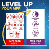 Filtrete 18x30x1 AC Furnace Air Filter, MERV 11, MPR 1000, Micro Allergen Defense, 3-Month Pleated 1-Inch Electrostatic Air Cleaning Filter, 6 Pack (Actual Size 17.81 x 29.81 x 0.81 in)