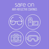 Nice 'N CLEAN SmudgeGuard Lens Wipes (400 Total Wipes) | Individually-Wrapped, Pre-Moistened, Ammonia-Free Lenses Wipes | Lens Cleaning Wipes for Eyeglasses, Camera Lens, Goggles, Sunglasses