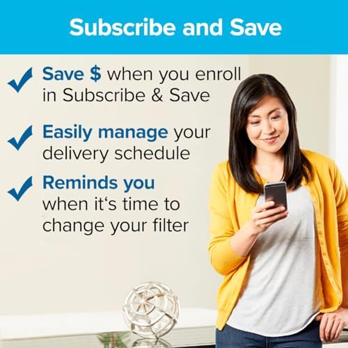 Filtrete 16x20x1 Air Filter, MPR 1200, MERV 11, Allergen Defense Odor Reduction 3-Month Pleated 1-Inch Air Filters, Pack of 2