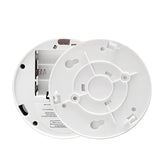Exhaust Alarm with Visual LCD Display Double Transducer Detection Structure Loud 85dB for Indoor Observing Battery Propelled Exhaust Together