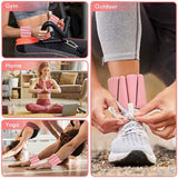 Wrist Weights, Ankle Weights for Women Men, Adjustable Wrist Weighted Bracelet for Home Gym Workout, Running, Yoga, Exercise, Strength Training, Set of 2 (1LB Each)