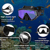 Diving mask Anti-Fog Swimming Snorkel mask Suitable for Adults Scuba Dive Swim Snorkeling Goggles Masks