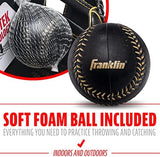 Franklin Sports Kids Baseball Glove + Ball Sets - Meshtek Youth Teeball Gloves for Kids + Toddlers - Left + Right Hand Throw Mitts + Glove Sets with Foam Balls - Boys + Girls Gloves - 9.5" Inch