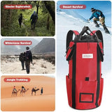 AOLEBA Arborist Rope Storage Bag Tree Climbing Rock Rope Bucket Backpack Rope Storage Bag Large Capacity 1680D Thicken Nylon Material with Hand Straps, Side Pockets