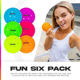 Franklin Sports X-40 Outdoor Pickleballs - Official Ball of USA Pickleball, APP Tour + Pickleball US Open - 3 Packs, 12 Packs, 36 Pickleball Buckets, 50, 100 + 400 Bulk Packs of Regulation Pickleballs
