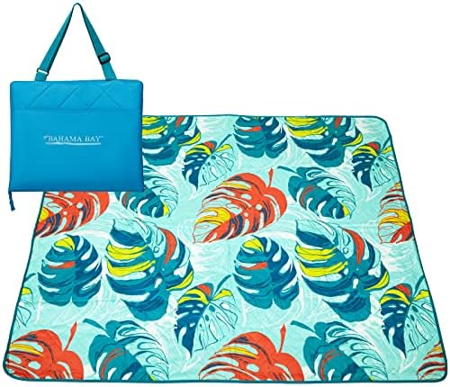 Beach Blanket Waterproof Sandproof Picnic Blankets Camping Foldable Beach Mat Sand Free Large Portable Washable Play Mat Lightweight for Outdoor Park…