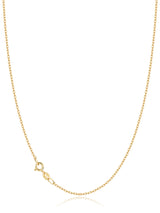 Jewlpire 18K Gold Plated Chain Necklace for Women, 1mm Cable Chain 18K Gold Plated Chain for Women Sturdy & Shiny Women's Chains Necklaces, Necklace Chains 16 Inch