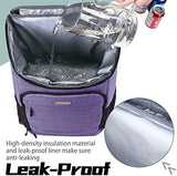 BAGLHER Lightweight Insulated Cooler Backpack - 30 Cans, Leak-Proof for Lunch, Picnic, Hiking, Camping Trips